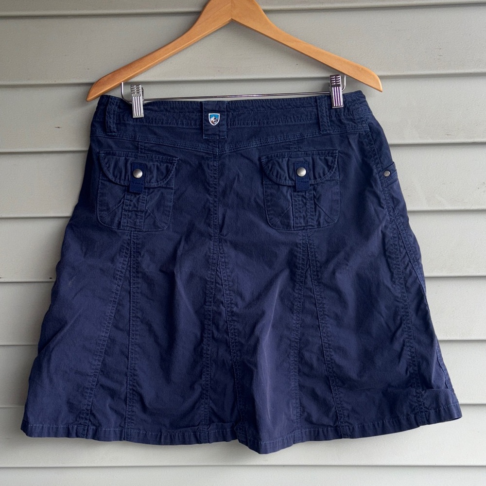 Kuhl Navy Blue Women's Skirt. Size 12 - Picture 5 of 9
